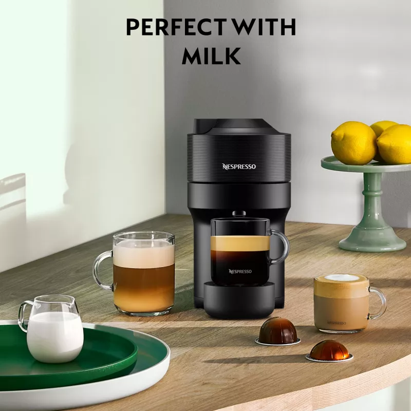 De'Longhi Nespresso Vertuo Pop ENV90.B máquina de café, Liquorice Black (preta)