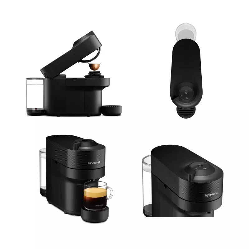 De'Longhi Nespresso Vertuo Pop ENV90.B máquina de café, Liquorice Black (preta)