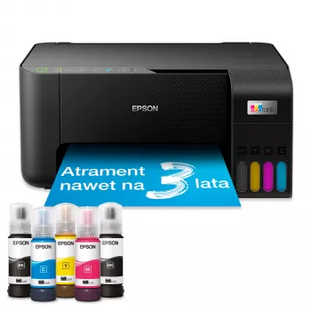 Impressora multifunções de jato de tinta Epson EcoTank L3270, A4, cor, 5760x1440 DPI, Wi‑Fi, 33 ppm (preto)
