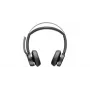 HP Poly Voyager Focus 2 auscultadores USB-C-C + adaptador USB-C/A