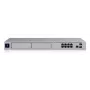 Switch gerido UBIQUITI UniFi Dream Machine Pro Max, 9 portas 2.5G Ethernet, rack 1U, 2×SFP+, suporte 10G, 60W de potência