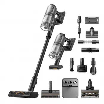 Aspirador vertical 2 em 1 Dreame Z30 bateria seco HEPA sem saco 0,6 L preto 3,2 Ah