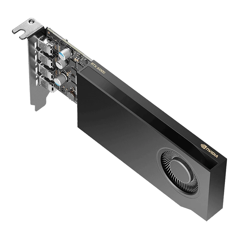 PNY NVIDIA RTX A1000 - 8 GB GDDR6 Low Profile 4x mDisplayPort 1.4a
