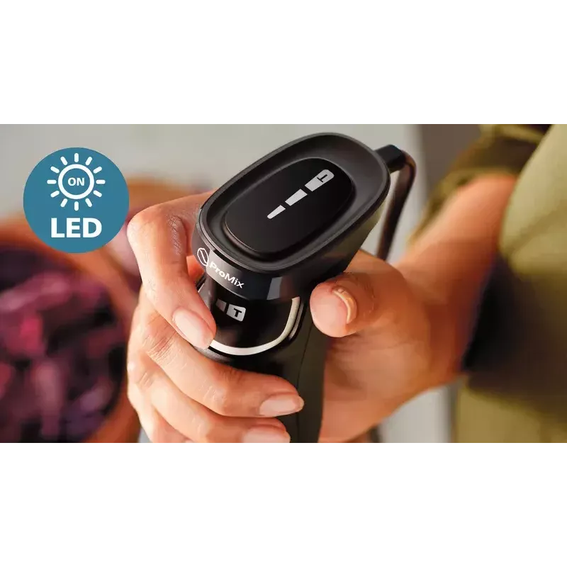 Varinha mágica Philips 5000 Serie HR2684/00 preto aço inoxidável
