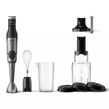 Varinha mágica Philips 5000 Serie HR2684/00 preto aço inoxidável