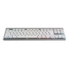 Teclado Logitech G G515 Gaming USB RF Wireless Bluetooth QWERTY US International branco