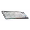 Teclado Logitech G G515 Gaming USB RF Wireless Bluetooth QWERTY US International branco