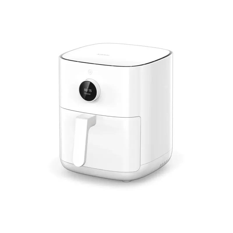 Fritadeira de ar quente Xiaomi BHR8234EU 4.5 L 1500 W Branca, Touch-OLED, controlo por app Wi‑Fi