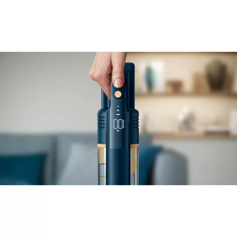 Philips 5000 series XC5043/01 Aspirador vertical Bateria Húmido&Seco Ciclónico Sem saco 0,27 l Azul, Amarelo