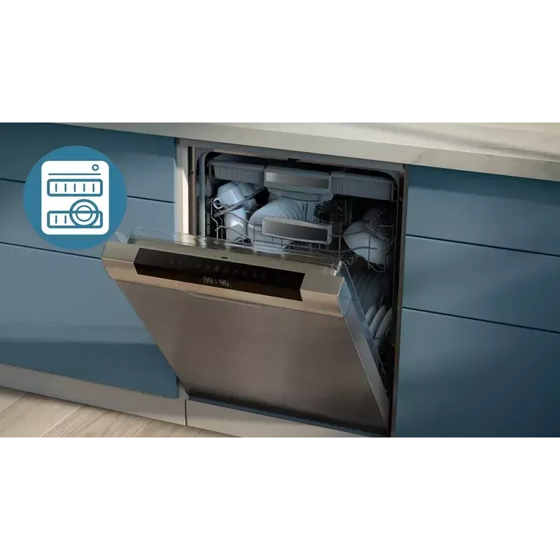 Fritadeira de ar quente Philips 3000 Série NA351/00 — 9 L, 2750 W, 8 programas, Rapid Air