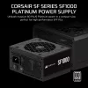 Corsair SF1000 fonte de alimentação SFX, 1000 W, 80 PLUS Platinum, totalmente modular (CP-9020257-EU)