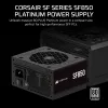 Fonte de alimentação Corsair SF850 SFX, 850 W, 80 PLUS Platinum, modular (CP-9020256-EU)