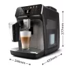 Máquina de café expresso Philips EP4449/70 – automática, depósito de água de 1,8 l, depósito de café de 275 g, moinho cerâmico, 15 bar