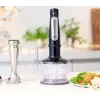 Varinha mágica Braun MQ 7035X 0,6 L 1000 W preto, aço acetinado
