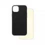 Capa PanzerGlass CARE by capa elegante preto iPhone 15 Plus transparente