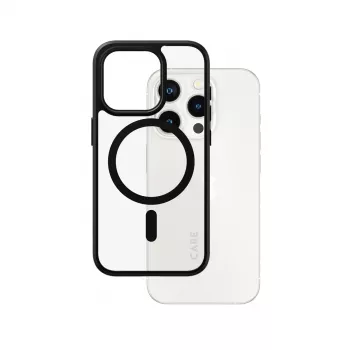 Capa PanzerGlass CARE™ by ® Urban Combat transparente com MagSafe preto para iPhone 15 Pro