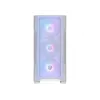 Caixa de PC MSI MAG FORGE M100R midi-tower transparente, branco