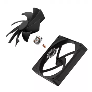 Ventoinha NZXT F140q 140mm preto Quiet Airflow