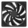 Ventoinha NZXT F140q 140mm preto Quiet Airflow