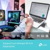 Adaptador USB sem fios TP-Link Archer AX3000 (Archer TX50UH) – Wi‑Fi 6 dual-band, USB 3.2 Gen1, até 3000 Mbps, antena interna, Windows 11