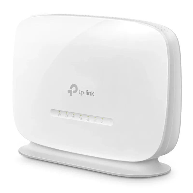 Router TP-Link 300 Mbps Wireless N 4G LTE, Wi-Fi 4 (802.11n), single-band (2,4 GHz), Ethernet LAN, 4G, branco, router de mesa