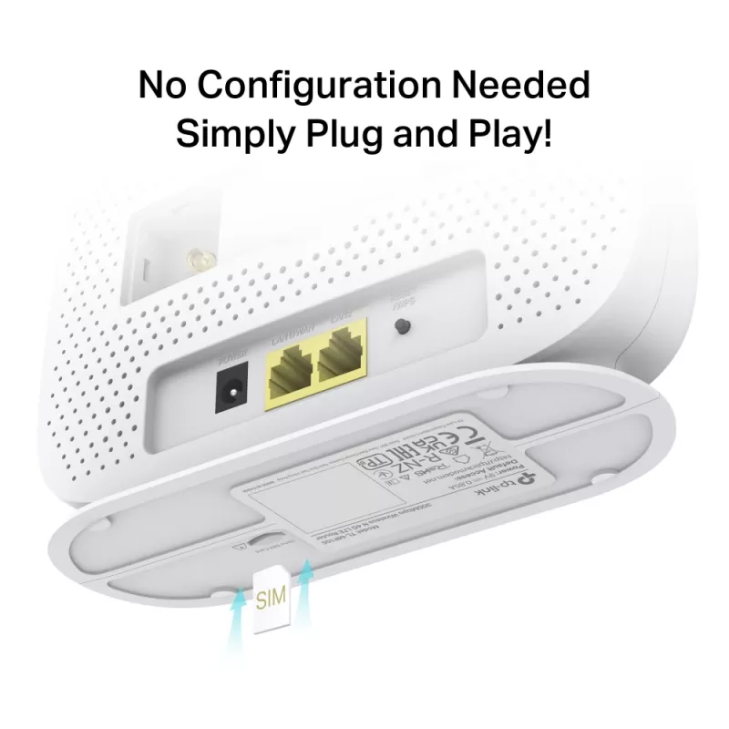 Router TP-Link 300 Mbps Wireless N 4G LTE, Wi-Fi 4 (802.11n), single-band (2,4 GHz), Ethernet LAN, 4G, branco, router de mesa