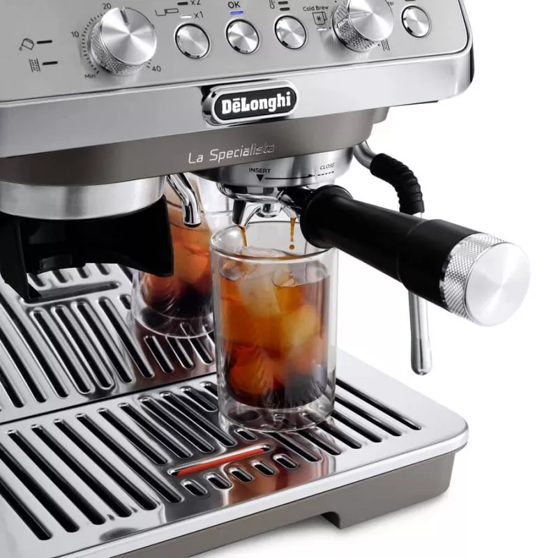 De'Longhi La Specialista Arte Evo EC9255.M máquina de café espresso, Cold Brew, 1550 W, 15 bar, 1,7 l, prateada