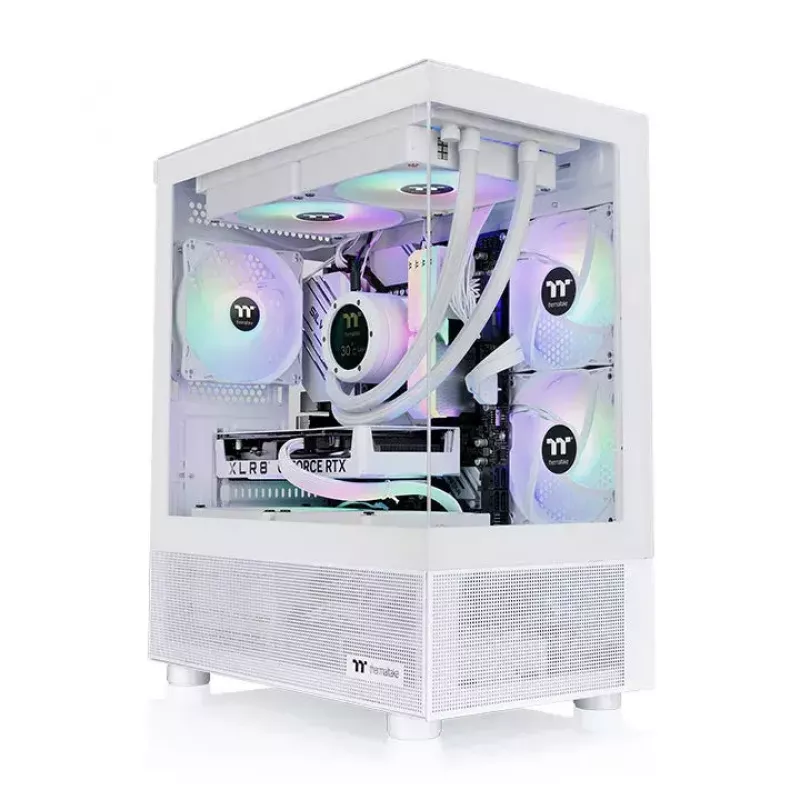 Caixa de PC Thermaltake View 170 TG ARGB Snow micro tower branco