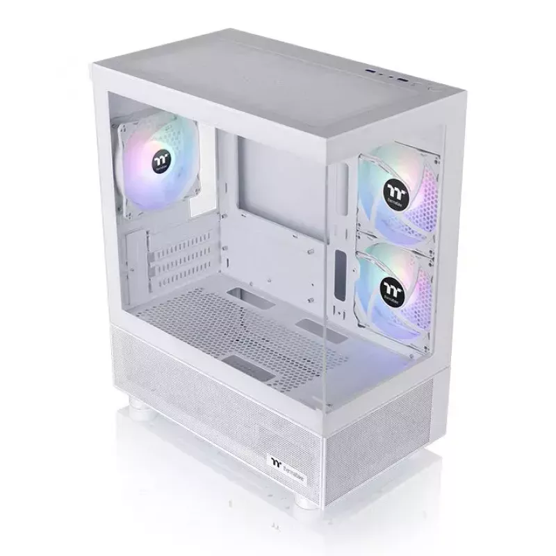 Caixa de PC Thermaltake View 170 TG ARGB Snow micro tower branco