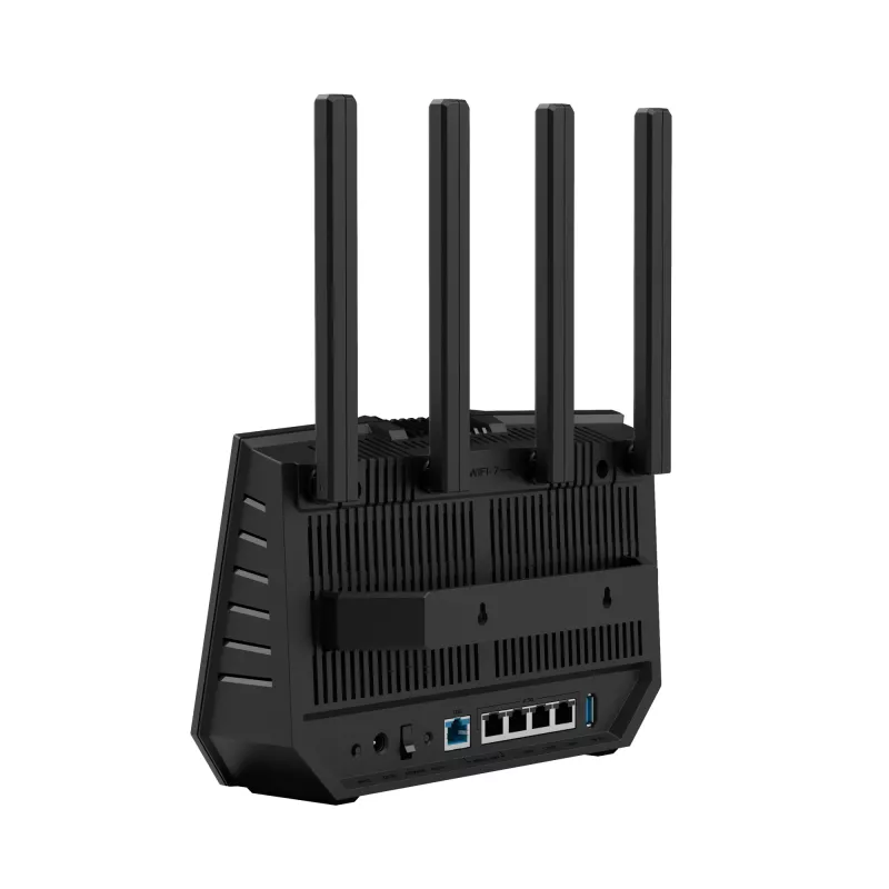 Router Wi-Fi ASUS RT-BE92U 10 Gigabit Ethernet Tri-Band (2,4 GHz / 5 GHz / 6 GHz) preto