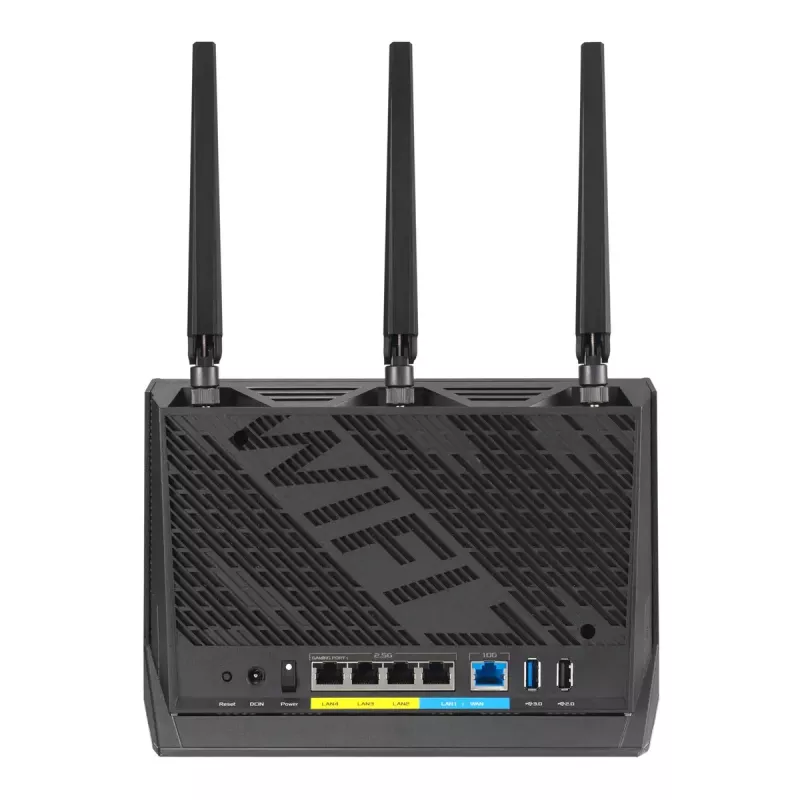 Router Wi-Fi ASUS RT-BE86U 10 Gigabit Ethernet Dual-Band (2,4 GHz / 5 GHz) preto