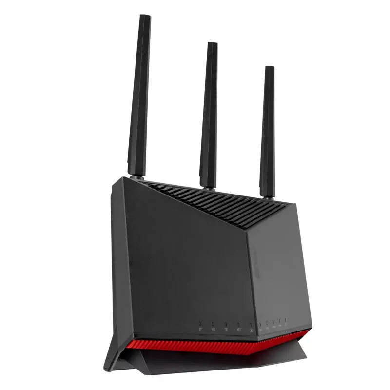 Router Wi-Fi ASUS RT-BE86U 10 Gigabit Ethernet Dual-Band (2,4 GHz / 5 GHz) preto