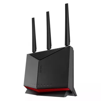 Router Wi-Fi ASUS RT-BE86U 10 Gigabit Ethernet Dual-Band (2,4 GHz / 5 GHz) preto