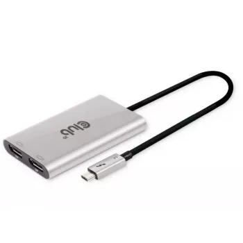 Adaptador CLUB3D Thunderbolt™ 3 para DisplayPort™ de monitor duplo 4K60Hz M/F