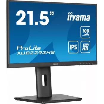 Monitor de computador iiyama ProLite XUB2293HS-B6 54,6 cm (21,5 inch) 1920 x 1080 píxeis Full HD LED preto