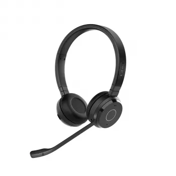 Jabra Evolve 65 TE - Link390a MS Estéreo, com fios e sem fios, 20 - 20000 Hz, Escritório/Call Center, 106,3 g, headset, preto