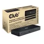 Dock/Replicador de portas para portátil CLUB3D CSV-1583 com fios Thunderbolt 4 preto