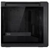 Caixa de PC ASUS ProArt PA602 Wood Edition Midi Tower preta — madeira, suporte ATX/EATX, vidro temperado, 4×3,5