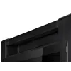 Caixa de PC ASUS ProArt PA602 Wood Edition Midi Tower preta — madeira, suporte ATX/EATX, vidro temperado, 4×3,5