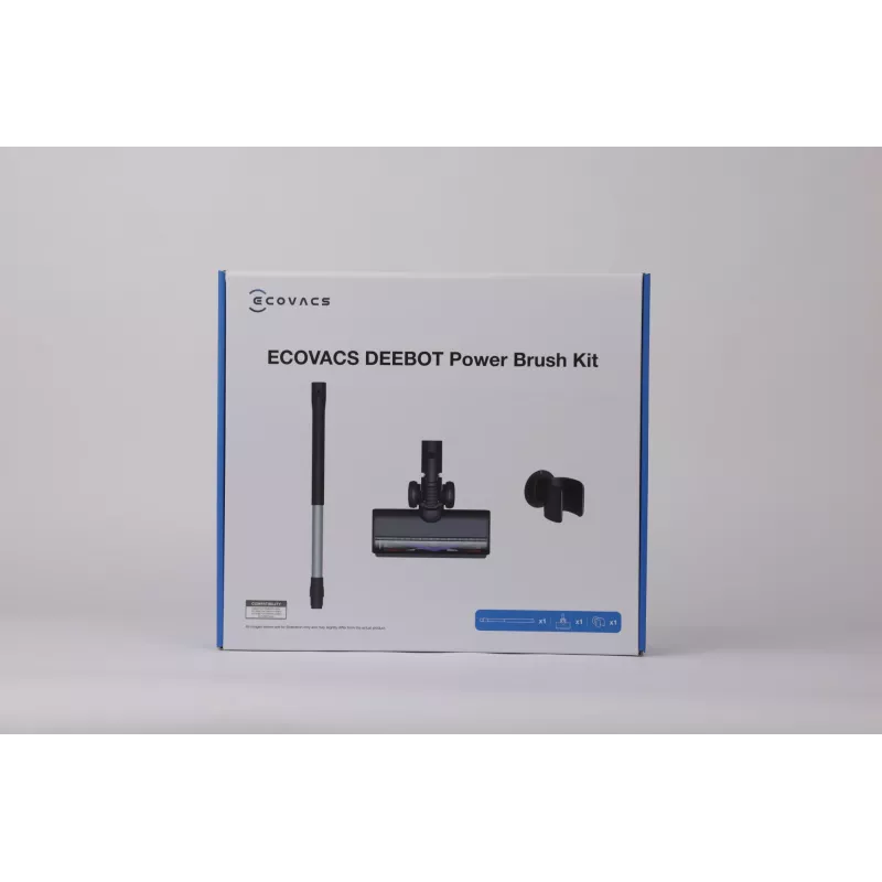 Conjunto de acessórios Ecovacs Power Brush Kit para aspirador de mão, modelo 425453, escovas compatíveis para várias superfícies