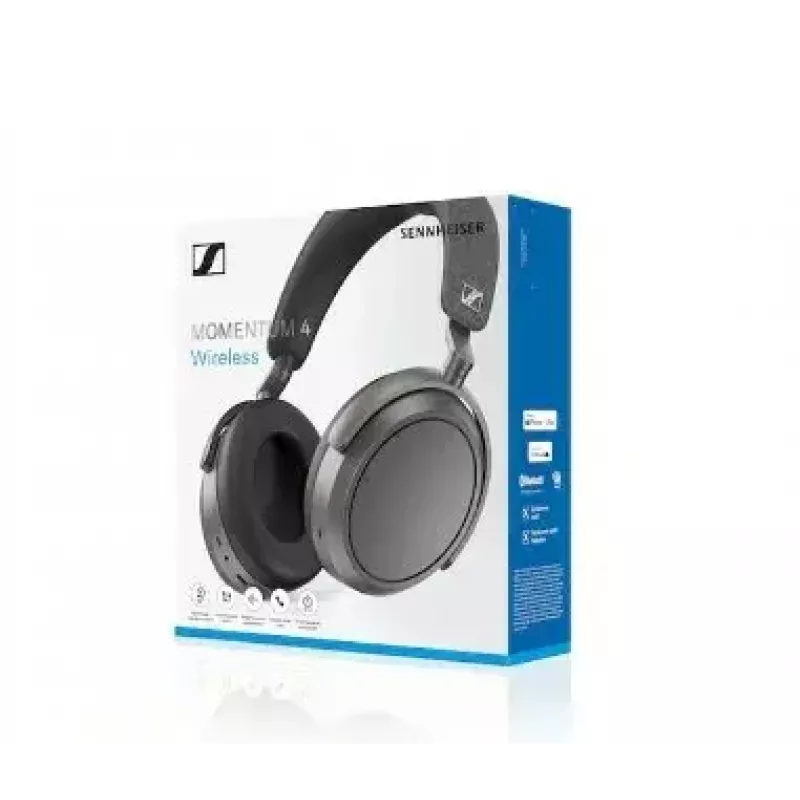 Auscultadores sem fios Sennheiser Momentum 4 Wireless, grafite