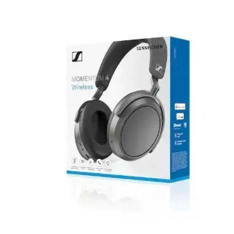 Auscultadores sem fios Sennheiser Momentum 4 Wireless, grafite