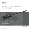 CLUB3D USB-C® para Triple DisplayPort™ 4K60Hz