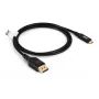 Cabo USB Type-C para DisplayPort 2.1, Club 3D CAC-1559, bidirecional, certificado VESA DP80, 1 m