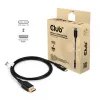 Cabo USB Type-C para DisplayPort 2.1, Club 3D CAC-1559, bidirecional, certificado VESA DP80, 1 m