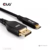 Cabo USB Type-C para DisplayPort 2.1, Club 3D CAC-1559, bidirecional, certificado VESA DP80, 1 m