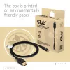 Cabo USB Type-C para DisplayPort 2.1, Club 3D CAC-1559, bidirecional, certificado VESA DP80, 1 m