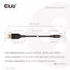 Cabo CLUB3D Mini DisplayPort™ para DisplayPort™ Bidirecional Certificado VESA DP80 M/M 1m/3.28ft