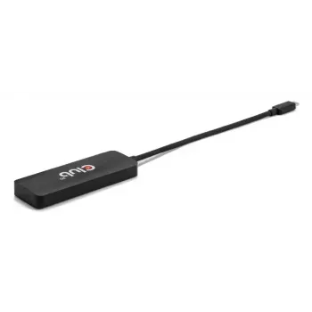 Hub de interface USB Type-C CLUB3D CSV-1554 Preto