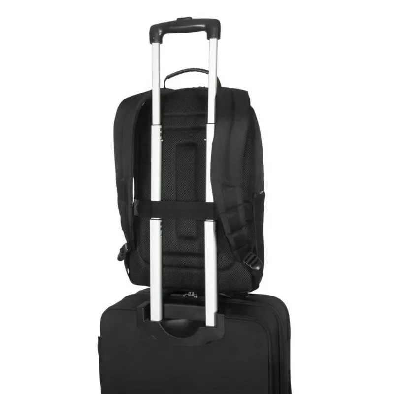 Mochila para portátil Targus Classic EcoSmart 40,6 cm (16 inch), preta, com 3 bolsas frontais